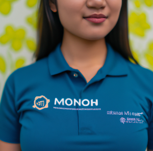Person from health insurance company Monf Lian Health Connected